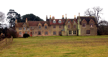 The rear of The New Manor February 2010